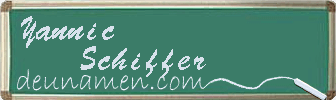 Yannic Schiffer Visitenkarte